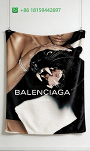 Balenciaga Throw Blankets
